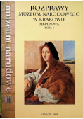 Rozprawy Muzeum Narodowego w Krakowie Seria nowa Tom 1