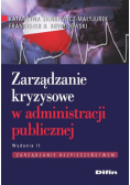 Zarządzanie kryzysowe w administracji publicznej