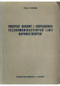 Przepisy budowy i eksploatacji telekomunikacyjnych linii napowietrznych