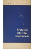 Myśli i ludzie . Brytyjska filozofia analityczna