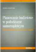 Planowanie budżetowe w podsektorze samorządowym