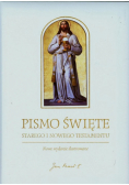 Pismo Święte Starego i Nowego Testamentu białe