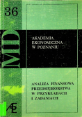 Analiza finansowa przedsiębiorstwa w przykładach i zadaniach