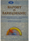 Raport o zarządzaniu
