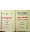 Chrześcijańska filozofia życia Tom I i II, 1931 r.