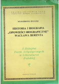 Historia i biografia Opowieści biograficzne Wacława Berenta
