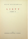 Mickiewicz Dzieła tom XV Listy część 2