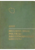 Spis miejscowości Polskiej Rzeczpospolitej Ludowej