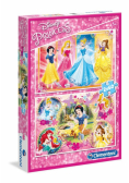 Puzzle Księżniczki 2x60