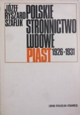 Polskie Stronnictwo Ludowe Piast 1926-1931