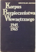 Korpus Bezpieczeństwa Wewnętrznego 1945-1965