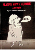 Słynne mowy sądowe antologia