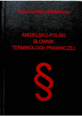 Angielsko polski słownik terminologii prawniczej