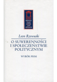 O suwerenności i społeczeństwie politycznym