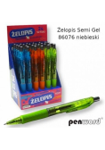 Żelopis Semi Gel niebieski (24szt)
