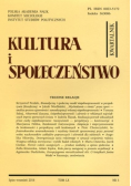 Kultura i społeczeństwo nr 3