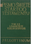Pismo Święte Starego Testamentu, tom X-2