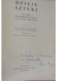 Dzieje Sztuki, 1934 r.