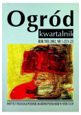 Ogród kwartalnik Nr 1-2 (21-22) / 2003
