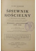 Śpiewnik kościelny , 1928 r.