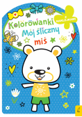 Mój śliczny miś. Kolorowanka z wykrojnikiem