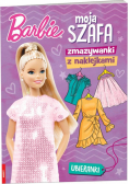 Barbie Moja szafa Zmazywanki z naklejkami