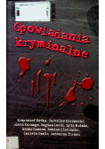 Opowiadania kryminalne