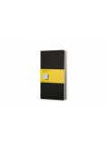 Zestaw 3 Zeszytów Moleskine Cahier Journals L w kratkę czarny
