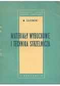 Materiały wybuchowe i technika strzelnicza 1950  r.