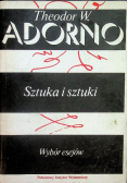 Adorno Sztuka i sztuki wybór esejów