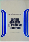 Zdanie odrębne w procesie karnym