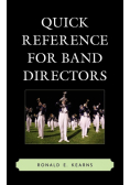 Quick Reference for Band Directors