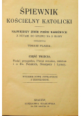 Śpiewnik kościelny katolicki 1930 r .
