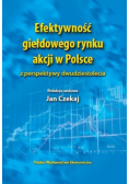 Efektywność giełdowego rynku akcji w Polsce z perspektywy dwudziestolecia