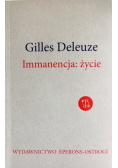 Immanencja życie