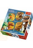 Puzzle 4w1 Dobry Dinozaur