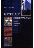 Materiały budowlane Kamień ceramika szkło