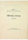 Obroty rzeczy Wiersze