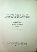 Polskie wierszowane legendy średniowieczne