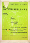 Bau  entwurfslehre 1942 r.