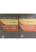 Pisma filozoficzne i logiczne Tom I i II