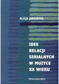 Idee relacji serialnych w muzyce XX wieku