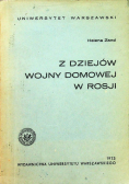 Z dziejów wojny domowej w Rosji