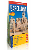 Barcelona laminowany plan miasta 1:17 500