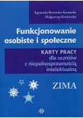 Funkcjonowanie osobiste i społeczne Karty pracy dla uczniów z niepełnosprawnością intelektualną Zima