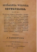 Spiżarnia Wiejska Obywatelska Reprint z 1838 r.