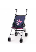 Wózek spacerówka dla lalek granatowy Buggy