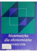 Matematyka dla ekonomistów podręcznik