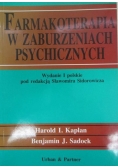 Farmakoterapia w zaburzeniach psychicznych