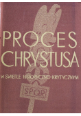 Proces Chrystusa w świetle hiostoryczno krytycznym